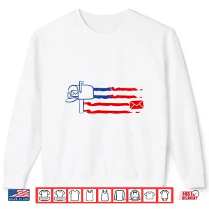 Sweatshirt Postal Worker Funny Gift for Delivery Mailman Postman USA Shirt