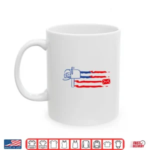 Mug Postal Worker Funny Gift for Delivery Mailman Postman USA Shirt