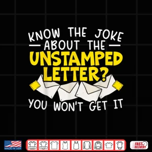 Design Postal Worker Mailman Delivery Shipment Profession Shirt