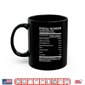 Mug Postal Worker Nutritional Facts Funny Gift Post Office Shirt