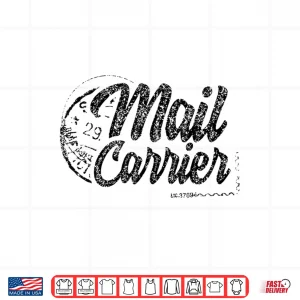 Design Postman Mailman Postal Worker Mail Carrier Courier Shirt
