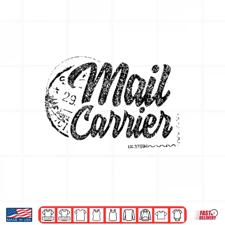 Design Postman Mailman Postal Worker Mail Carrier Courier Shirt