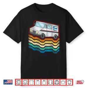 Postman Mailman Retro Vintage Post Truck Shirt