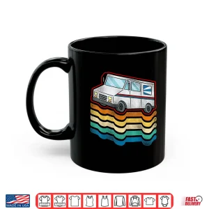 Mug Postman Mailman Retro Vintage Post Truck Shirt