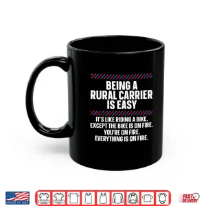 Mug Funny Rural Carrier Art Rural Mail Carrier Shirt