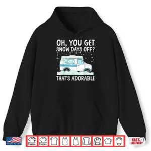Hoodie Funny Rural Mail Carrier Design Rural Carrier Shirt