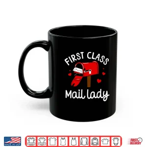 Mug Mail Lady Design for Female Mail Carrier Postal Worker Shirt