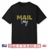 Post Office Postal Worker Leopard Cheetah Mail Lady Shirt