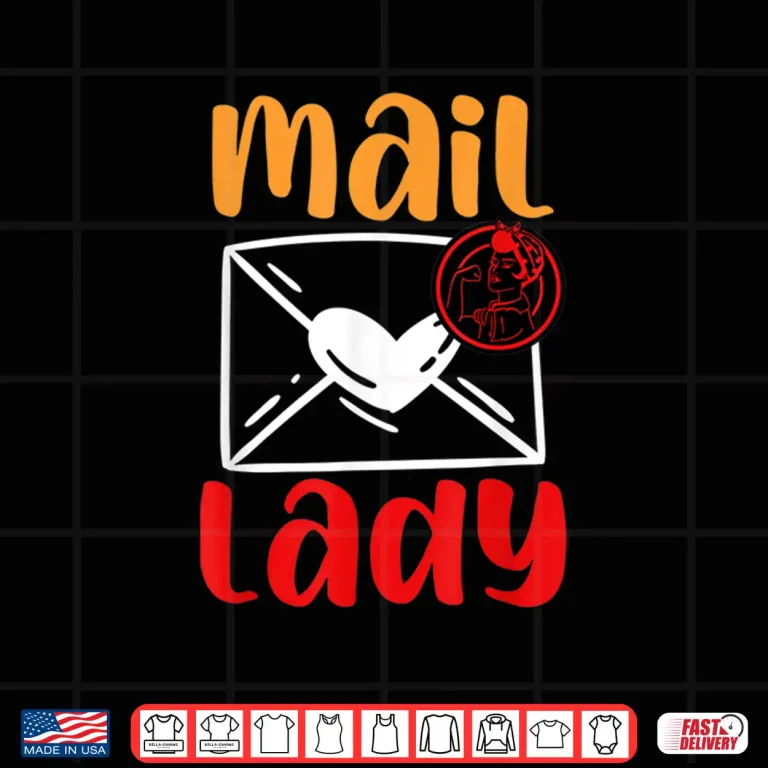 Design Postal Worker Mailman Mail Lady Shirt