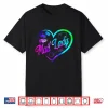 Postman Mailman Heart Watercolor Mail Lady Shirt