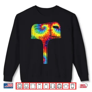 Sweatshirt Postman Mailman Tie Dye Mailbox Shirt