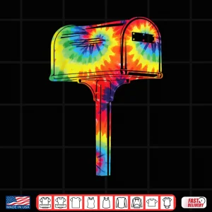 Design Postman Mailman Tie Dye Mailbox Shirt