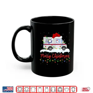 Mug Santa Ride Mail Carrier Car Mailman Postal Worker Christmas Shirt