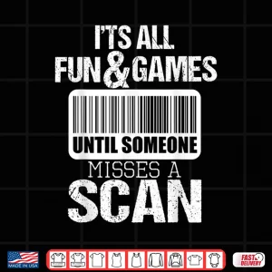 Design Until Someone Misses a Scan Mailman Postman Mail Carrier Shirt