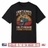Go Mile Post Office Postal Worker Postman Mailman Shirt
