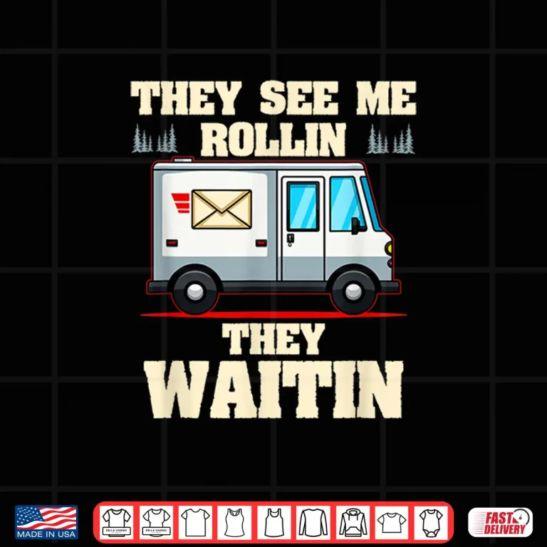 Design Funny Mail Carrier Postal Worker Postman Shirt