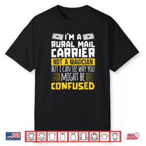 Mailman Postal Worker Magician Post Rural Mail Carrier Shirt
