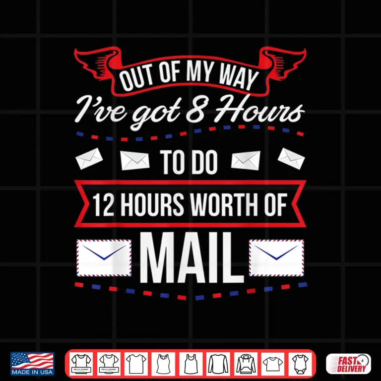 Design Mailman Mail Carrier Postal Worker Shirt
