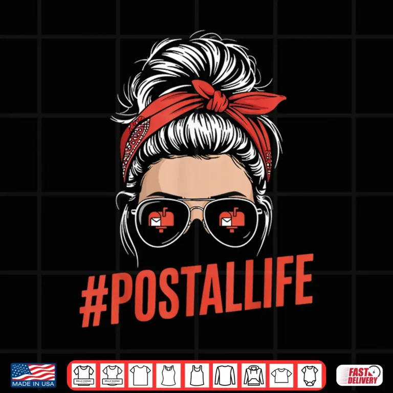 Design Postal Life Post Office Postal Worker Postman Mailman Shirt