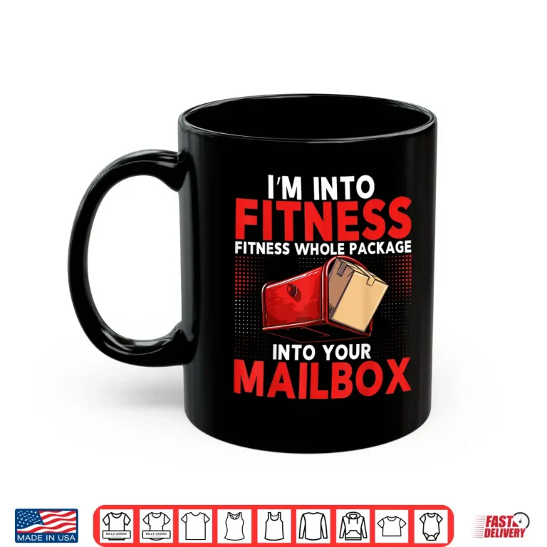 Mug Postal Worker Funny Design Delivery Mail Carrier Shirt