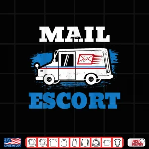 Design Postal Worker Mail Escort Shirt