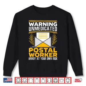Sweatshirt Postal Worker Mailman Delivery Shipment Mail Escort Shirt