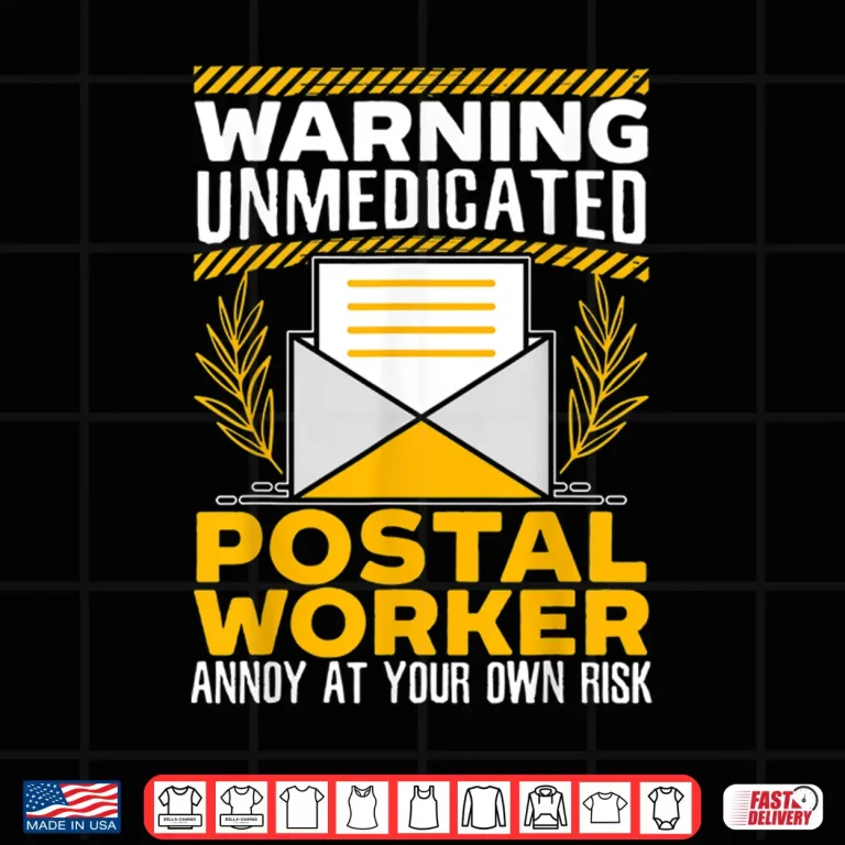Design Postal Worker Mailman Delivery Shipment Mail Escort Shirt