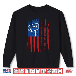 Sweatshirt Postal Worker Patriotic US Post Mail Carrier Shirt