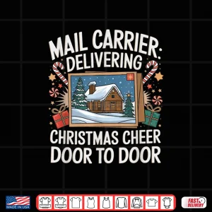 Design Christmas Postal Worker Mailman Xmas Shirt