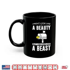 Mug Cute Mail Lady Mail Carrier Postal Worker Uniform Costume Shirt