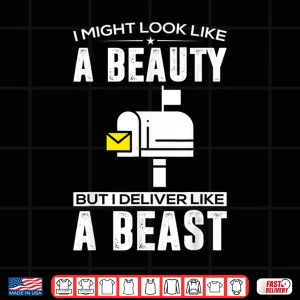 Design Cute Mail Lady Mail Carrier Postal Worker Uniform Costume Shirt