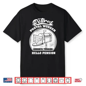 Retired Postal Worker Shirt Cute Mail Carrier Shirt Gift