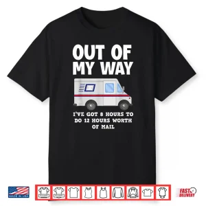 Funny Postal Worker Mail Carrier Parcel Carrier Shirt