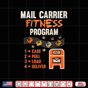 Design Funny Postman Mail Carrier Rural Carrier Letter Gift Shirt