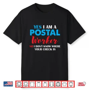 Mail Carrier Shirt Postal Worker T Shirt Mailman Shirt