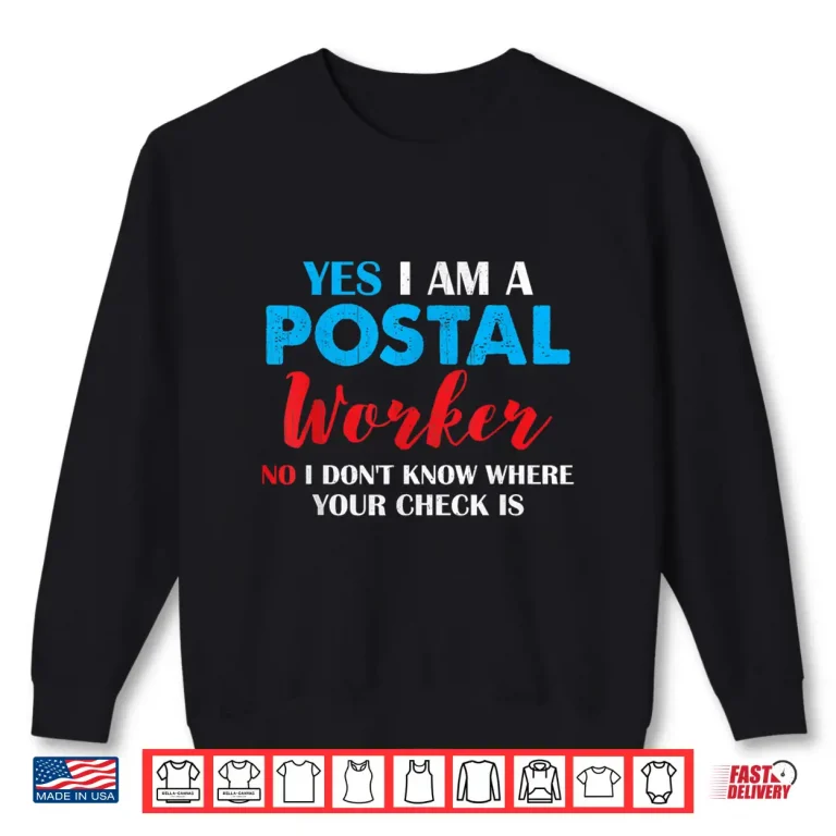 Sweatshirt Mail Carrier Shirt Postal Worker T Shirt Mailman Shirt