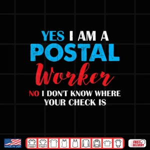 Design Mail Carrier Shirt Postal Worker T Shirt Mailman Shirt