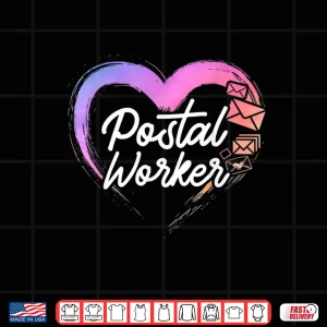 Design Mailman Postal Worker Watercolor Shirt