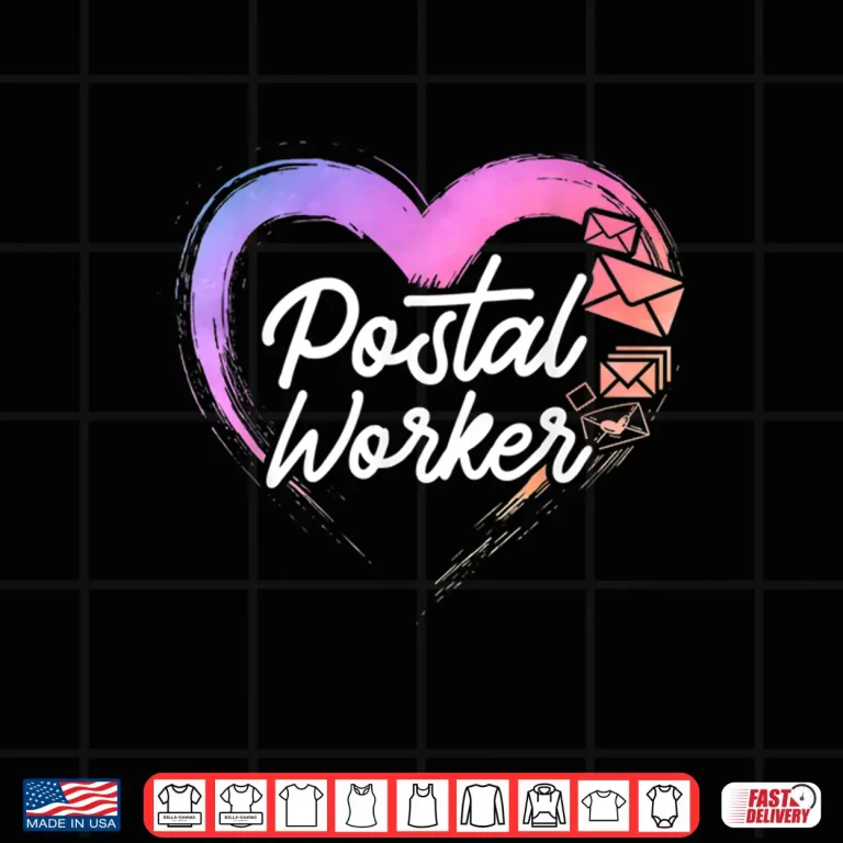 Design Mailman Postal Worker Watercolor Shirt
