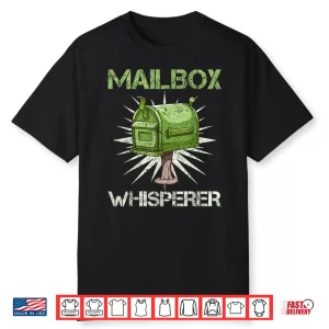 Postman Graphic Postal Worker Mail Carrier Funny Design Shirt
