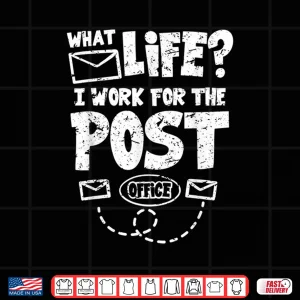 Design Postal Worker Mail Carrier Mailman Mail Lady Shirt