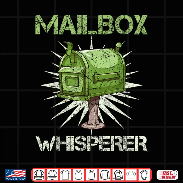 Design Postman Graphic Postal Worker Mail Carrier Funny Design Shirt