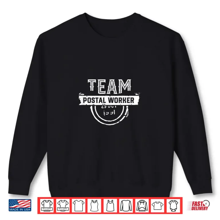 Sweatshirt Postal Worker Mailman Postman Courier Mail Carrier Shirt