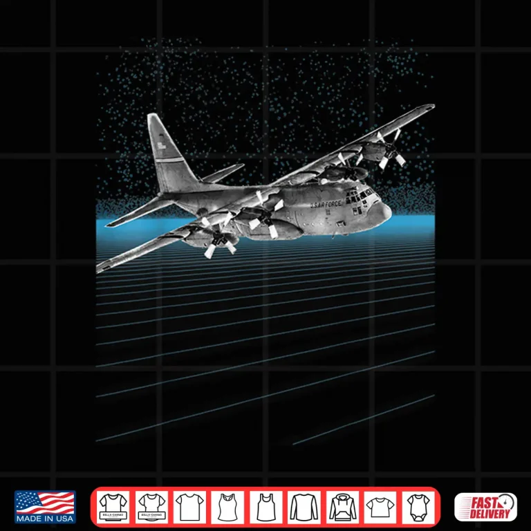 Design C 130 Hercules Collectable Military Aviation Shirt
