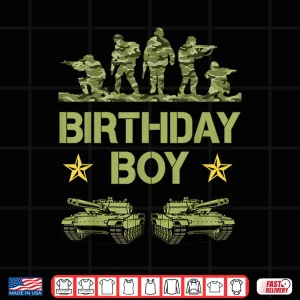 Design Army Birthday Decorations Military Camo Birthday Parent Army Shirt