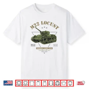 M22 Locust Airborne Light Tank Military History Shirt