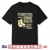 My Sibling Wears Combat Boots Proud Military Family Gift Shirt