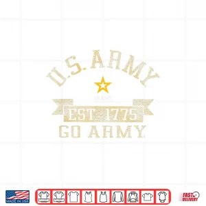 Design Military Army United States Vintage Go Green Shirt