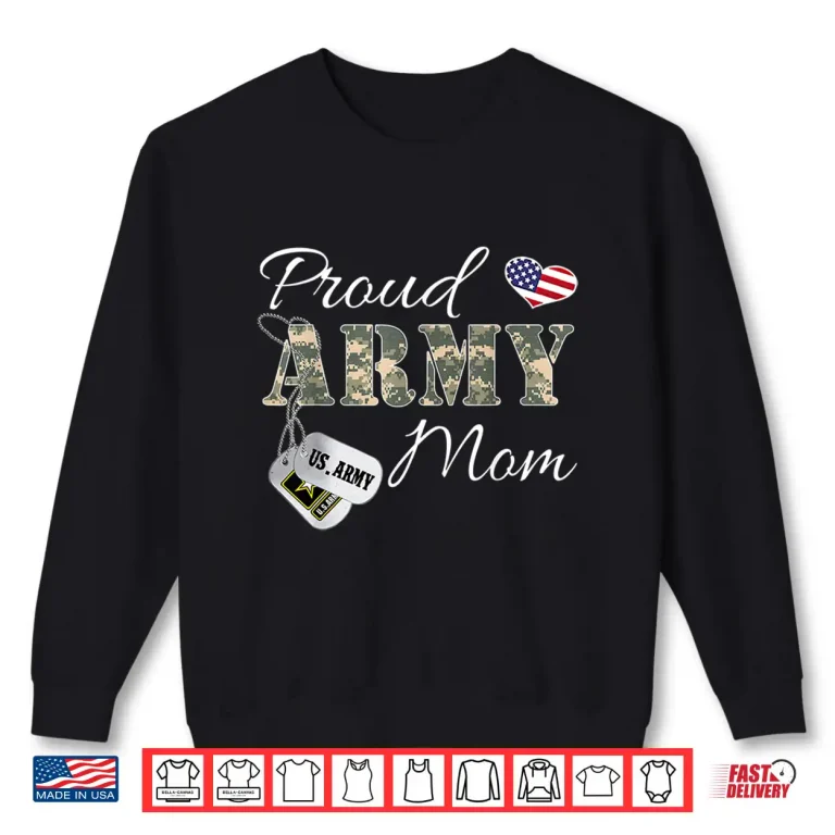 Sweatshirt Proud Army Parent Army Graduation Gift Military Parent Shirt