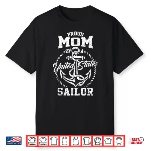 Proud Parent Of A Sailor Us Veteran Family Matching Shirt